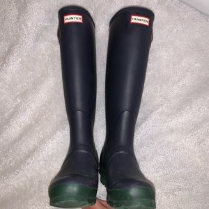 Hunter Colorblock Tall Matte Rainboots
